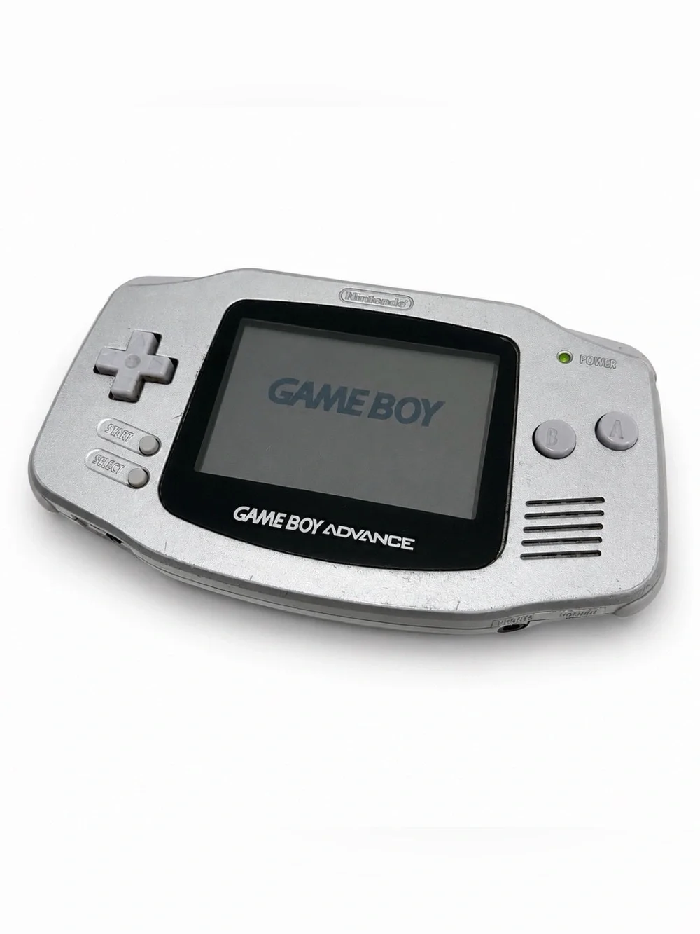 Nintendo Game Boy Advance Console Silver Grey AGB-001